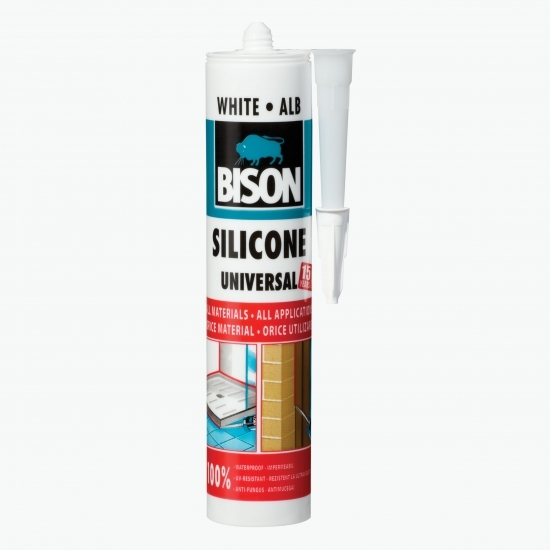 Silicon universal alb 280ml