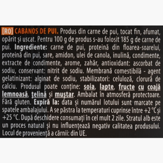 Cârnați sticks de pui 80g