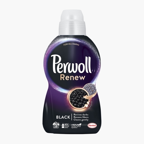 Detergent lichid pentru haine negre Renew Black, 16 spălări, 960ml