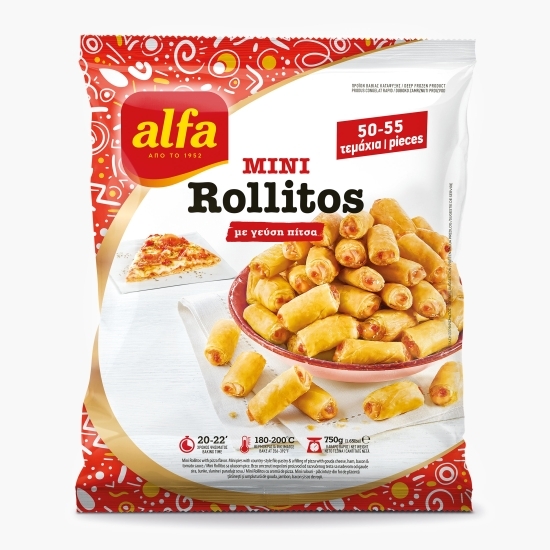 Mini Rollitos cu aromă de pizza 750g