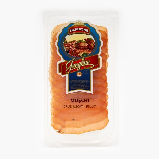 Mușchi crud-uscat, feliat 80g