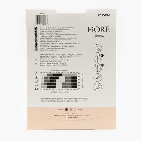 Ciorap Ada 15den Nude no. 3