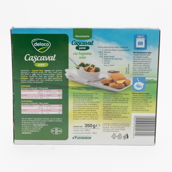 Cașcaval pane 350g