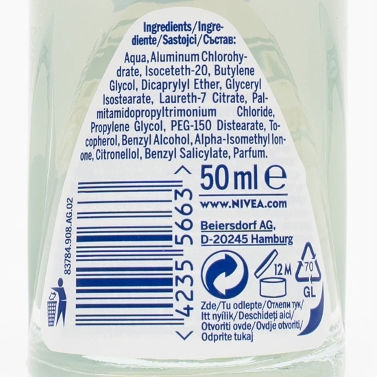Deodorant antiperspirant roll-on  Black&White Invisible Silky Smooth 50ml