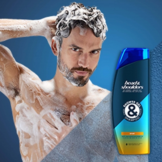 Gel de duș și șampon 3 în 1 Sport 360ml
