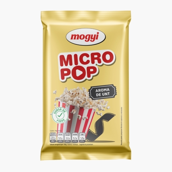 Popcorn cu unt pentru cuptorul cu microunde 80g