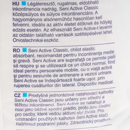 Scutece adulți tip chilot, mărime L, 30 buc