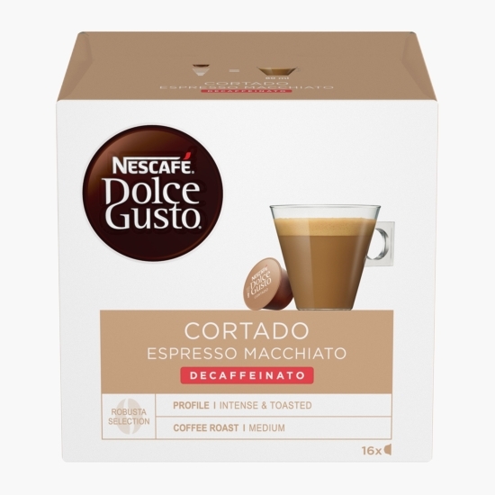 Espresso Macchiato Decaffeinato Cortado 16 băuturi 99.2g, capsule cafea 