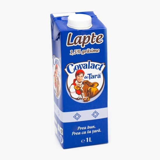 Lapte semidegresat 1.5% grăsime 1l