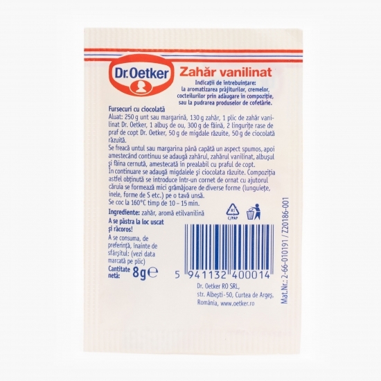 Zahăr vanilinat 4x8g