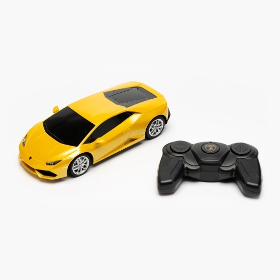 Mașină cu telecomandă Lamborghini Huracán lP610-4 galben  3+ ani