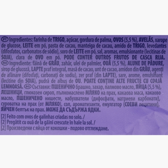 Cookies cu ciocolată și alune 135g