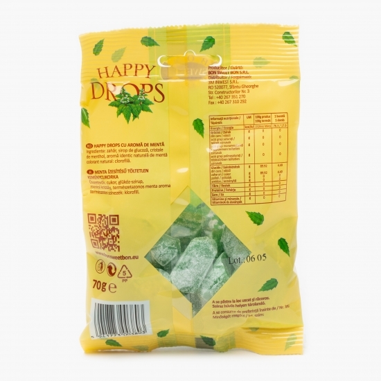 Dropsuri cu aromă de mentă 70g