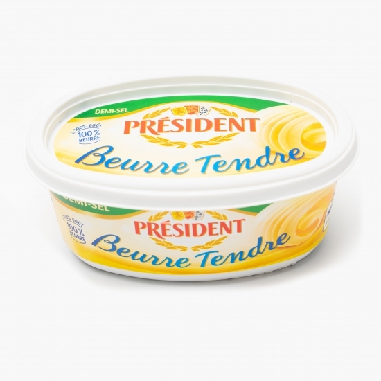 Unt semisărat Beurre Tendre, 80% grăsime, 250g