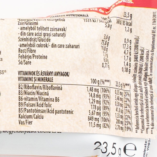 Baton de cereale pentru mic dejun Choco Banana 23.5g