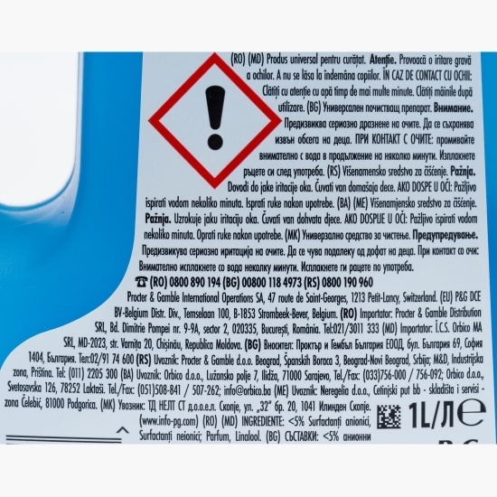 Detergent universal pentru suprafețe cu flori de bumbac, 1l