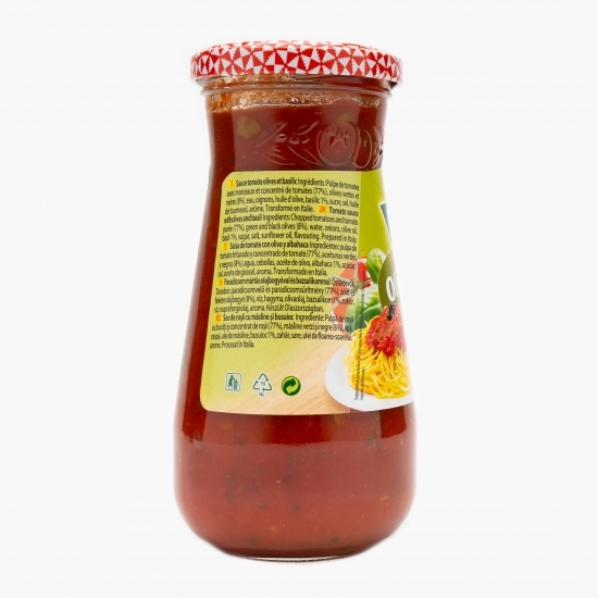 Sos cu măsline și busuioc 400g