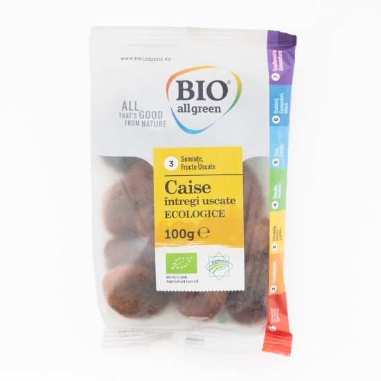 Caise întregi uscate ecologice 100g