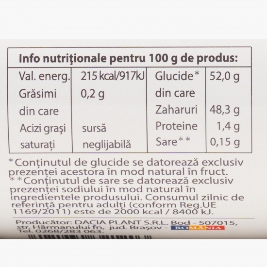 Dulceață de mure fără zahăr adăugat 360g