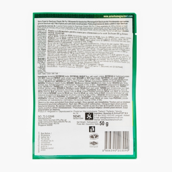 Pastă condimentată pentru mâncare chinezească la wok Szechuan, Stir Fry 50g