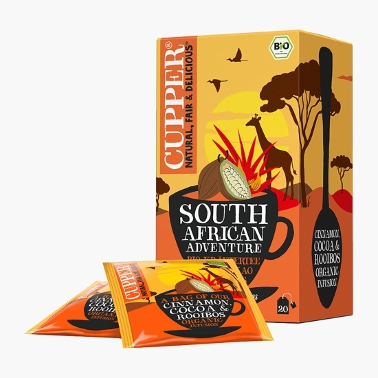 Ceai eco South African Adventure, 20 plicuri, 40g