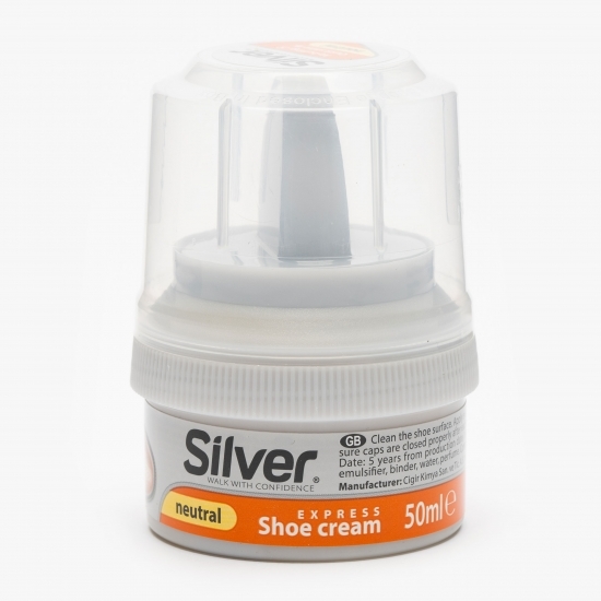 Cremă pantofi solidă cu aplicator 50ml