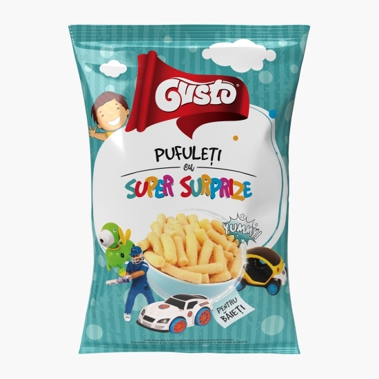 Pufuleți cu super surprize pentru băieți 85g