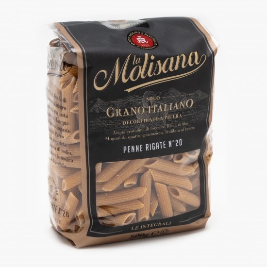 Paste Penne Rigate integrale n.20, 500g