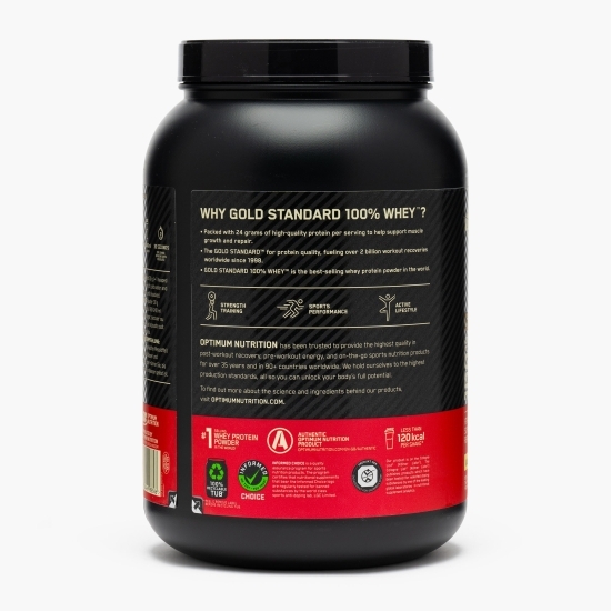 Proteine din zer 100% Whey Gold Standard, aromă vanilie, 900g