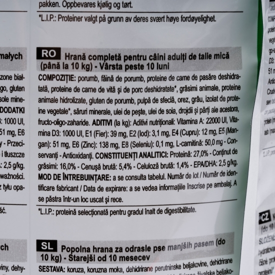 Hrană uscată pentru câini, 4Kg, Mini Adult 