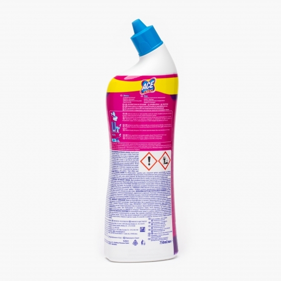 Înălbitor și detergent gel pentru baie, lavandă 0.75l