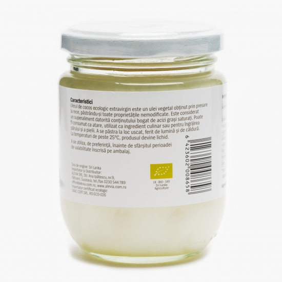 Ulei de cocos ecologic extravirgin 200ml