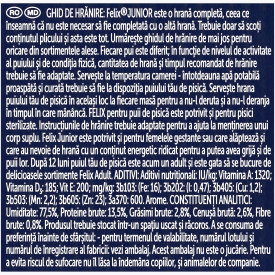Hrană umedă pentru pisici junior, 4x85g, Fantastic cu pui în aspic