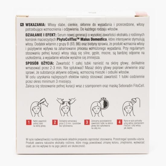 Ser FitoCell pentru păr cu tendință de cădere 7 tuburi x 6g