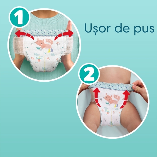 Scutece chiloțel Pants Premium Care Mega Box mărimea 5, 12-17kg, 52 buc