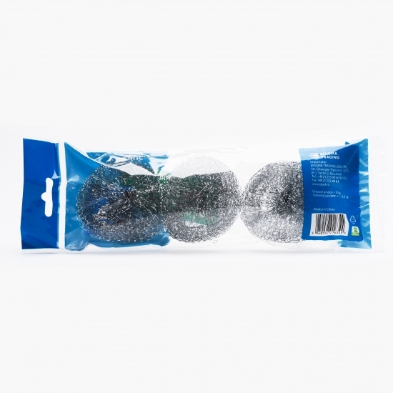 Spălătoare din metal pentru vase 3 buc