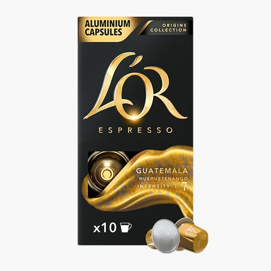 Espresso Guatemala, 10 băuturi, 52g, capsule cafea