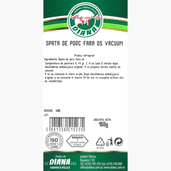 Spată de porc fără os 4.5kg