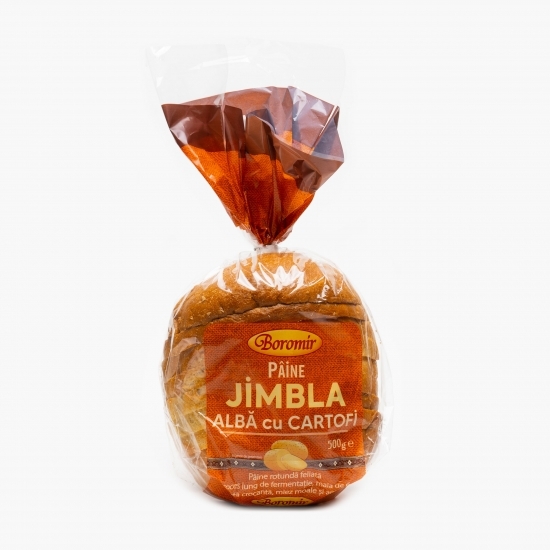 Pâine albă cu cartofi feliată 500g
