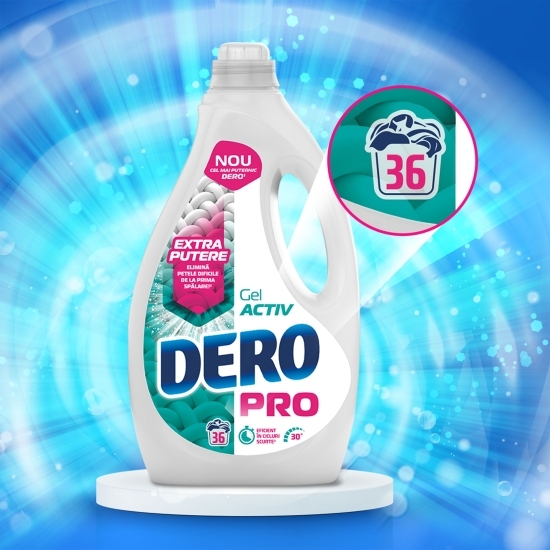 Detergent de rufe lichid Pro Gel Activ, 36 de spălări, 1.8l