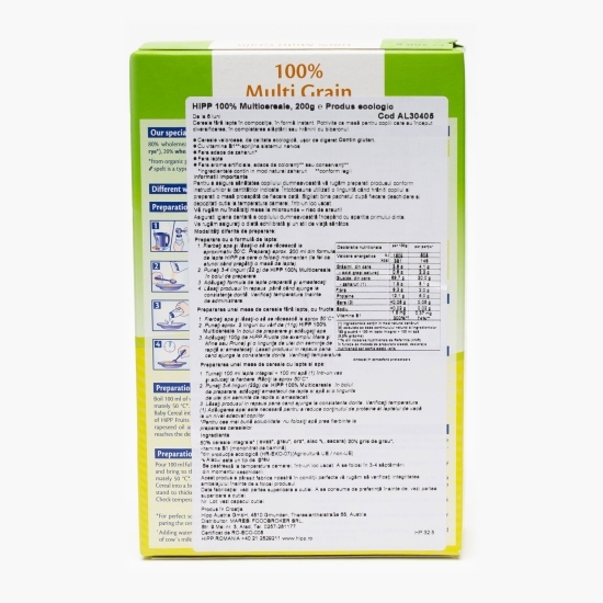 Multicereale 100% eco +6 luni, 200g