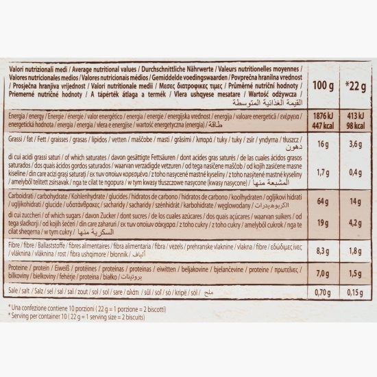 Biscuiți eco integrali 220g