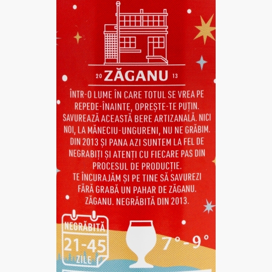 Bere roșie nefiltrată Winter Ale, 0.33l