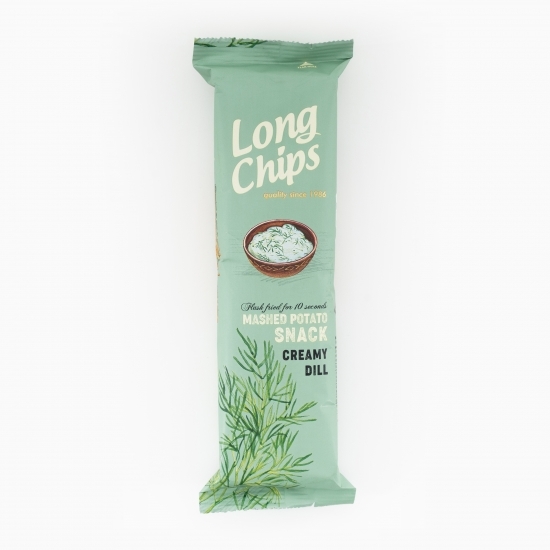 Snacksuri din piure de cartofi cu aromă de smântână și mărar 75g
