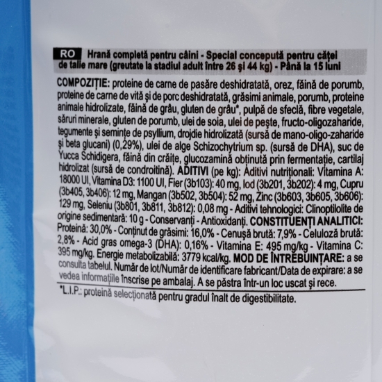 Hrană uscată pentru câini, 4Kg, Puppy Maxi