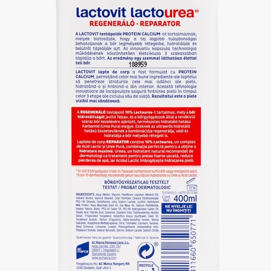 Lapte de corp pentru piele foarte uscată 400ml