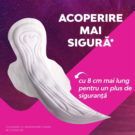 Absorbante de noapte Goodnight Ultra Large Super Heavy cu aripioare 8 buc