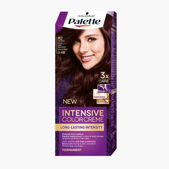 Vopsea de păr permanentă Intesive Color Creme R2 castaniu închis 110ml