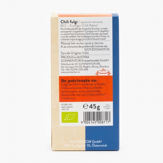 Chili fulgi eco 45g