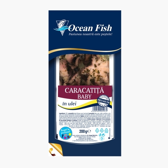 Caracatiță baby în ulei 200g